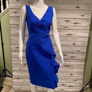Chiara Boni Electric Blue Dress